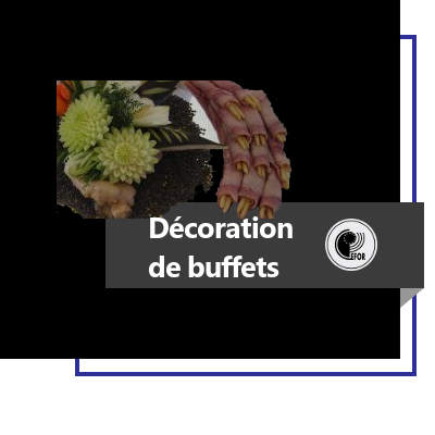 Décorations pour buffets d'apparat - Niveau 1 
