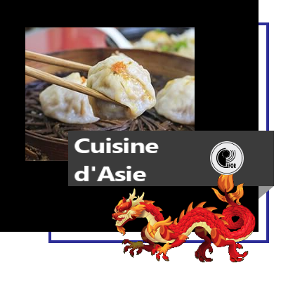 Base d'une cuisine asiatique 