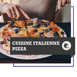 Cuisine italienne : pizzas = Voir Découverte métier