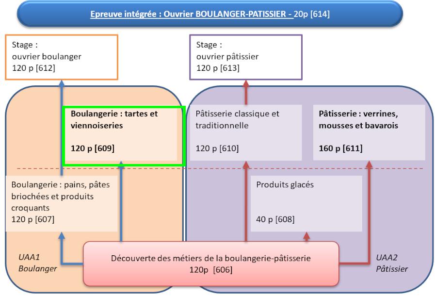 Organigramme : Ouvrier Boulanger-Pâtissier