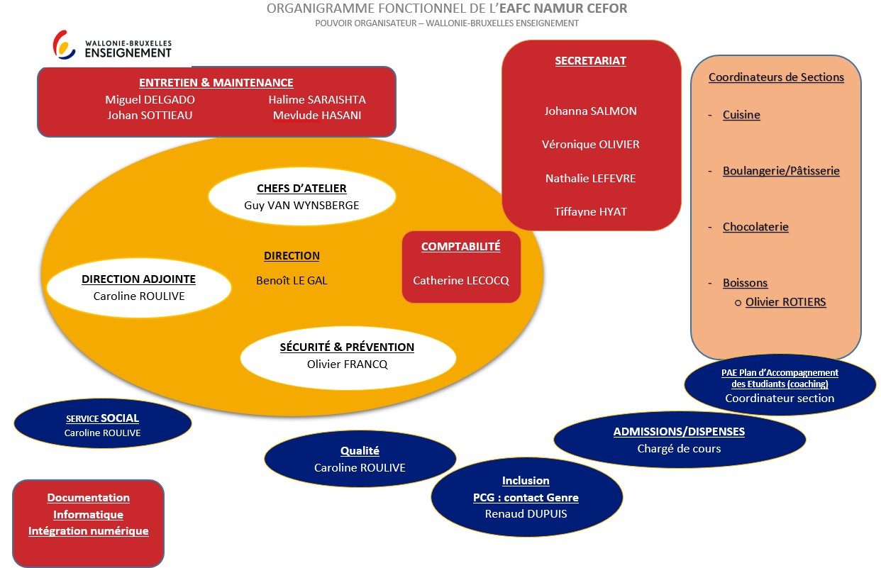 Organigramme CEFOR